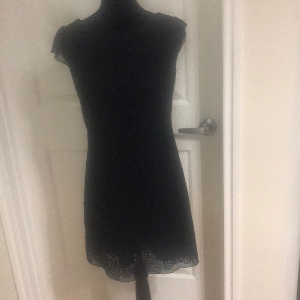 Lilly Pulitzer black lace dress Sz4